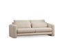 Atelier Del Sofa Sofá 3 Plazas Lily Cream 3 Crema 215x97x73 cm Estructura Madera Respaldo Espuma y Pluma